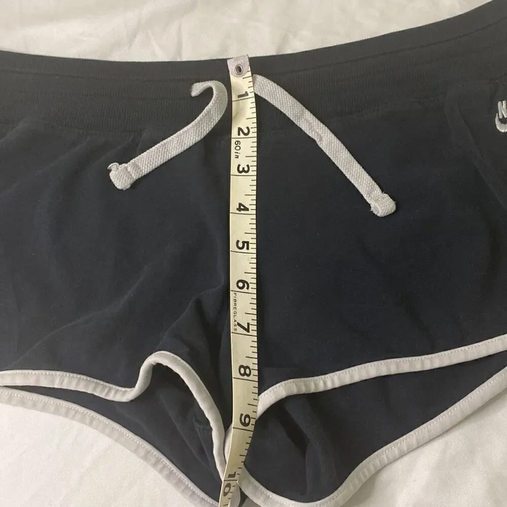Nike shorts. Black with white Trim Size M Video